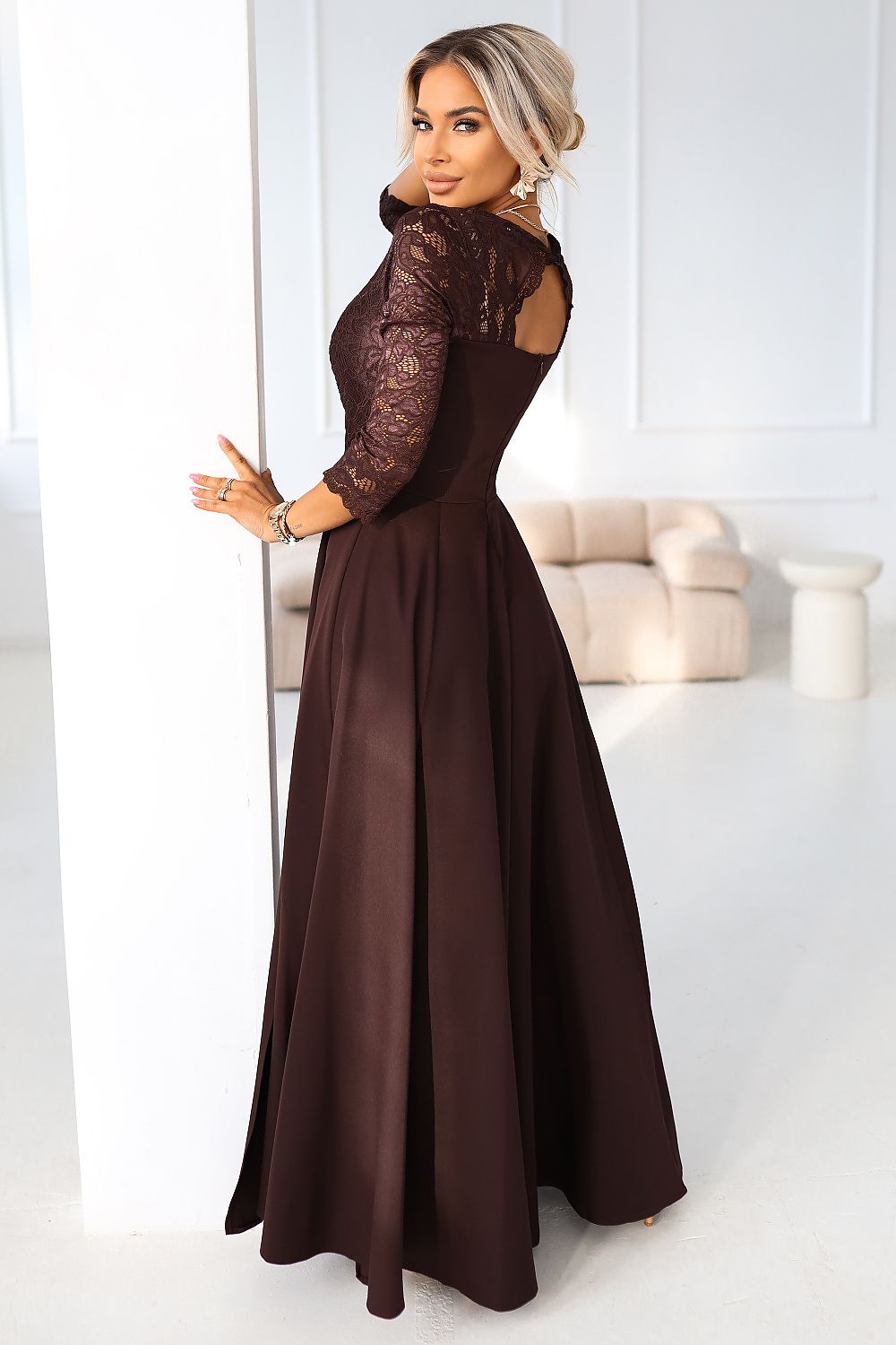  Dlouhé šaty  model 221795 Numoco 
