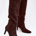 Kozačky na podpatku  model 221902 Step in style 