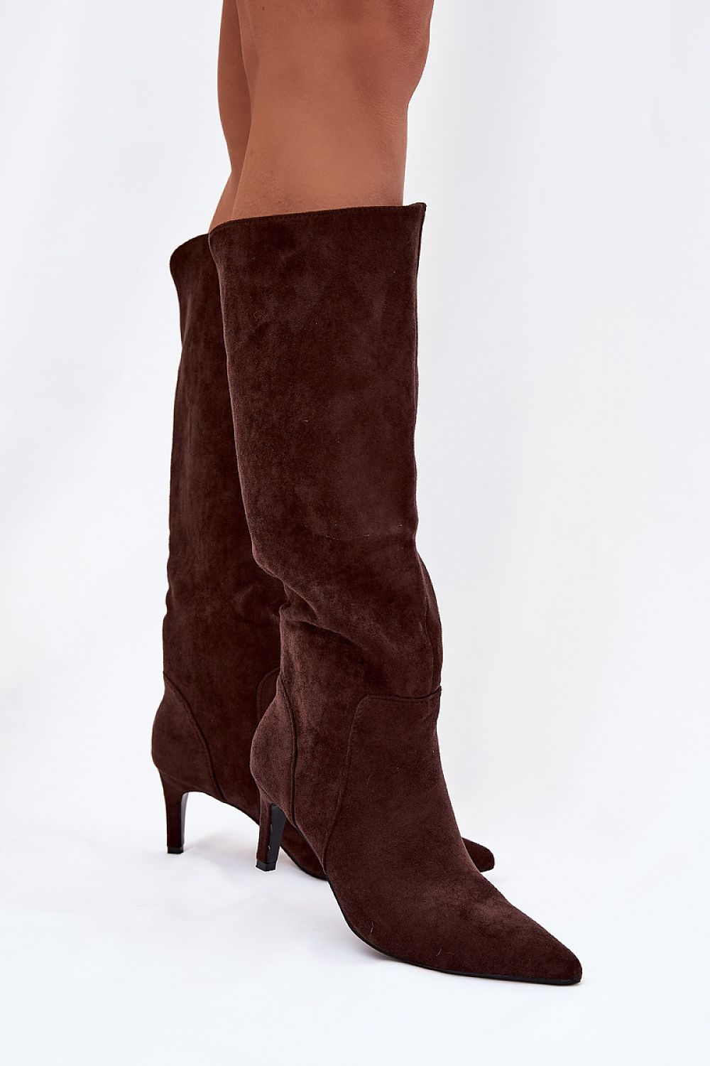 Kozačky na podpatku  model 221902 Step in style 