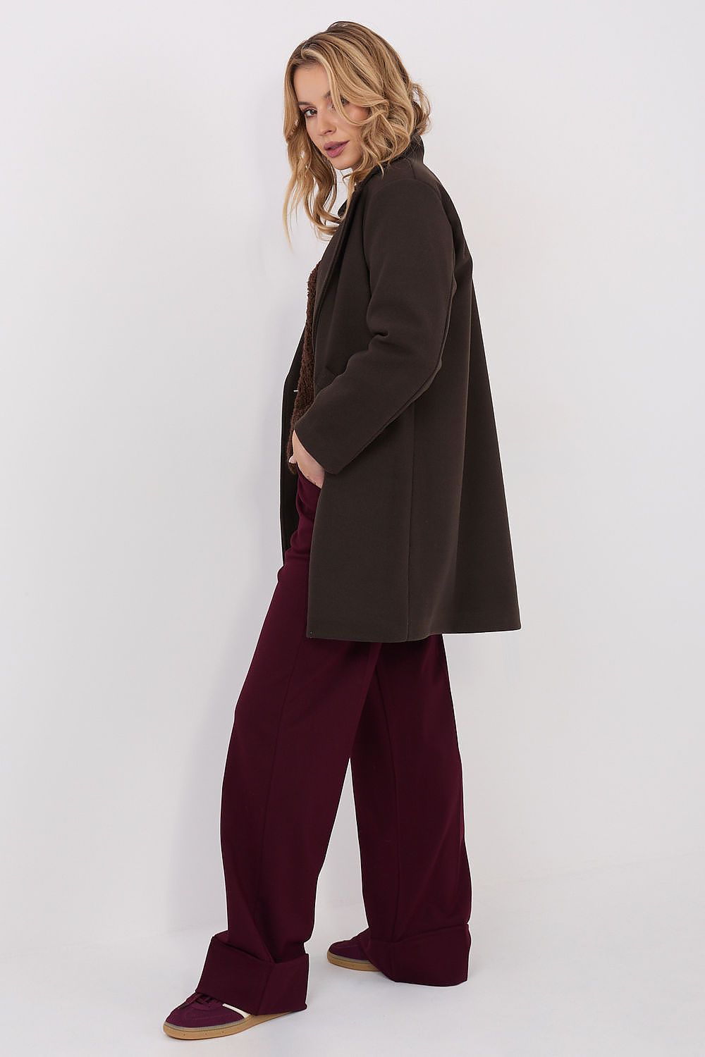  Plášť  model 222160 Italy Moda 
