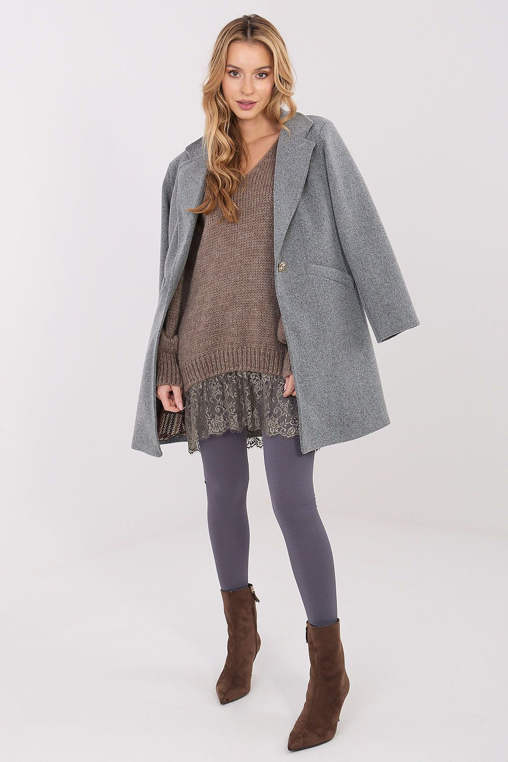  Plášť  model 222161 Italy Moda 