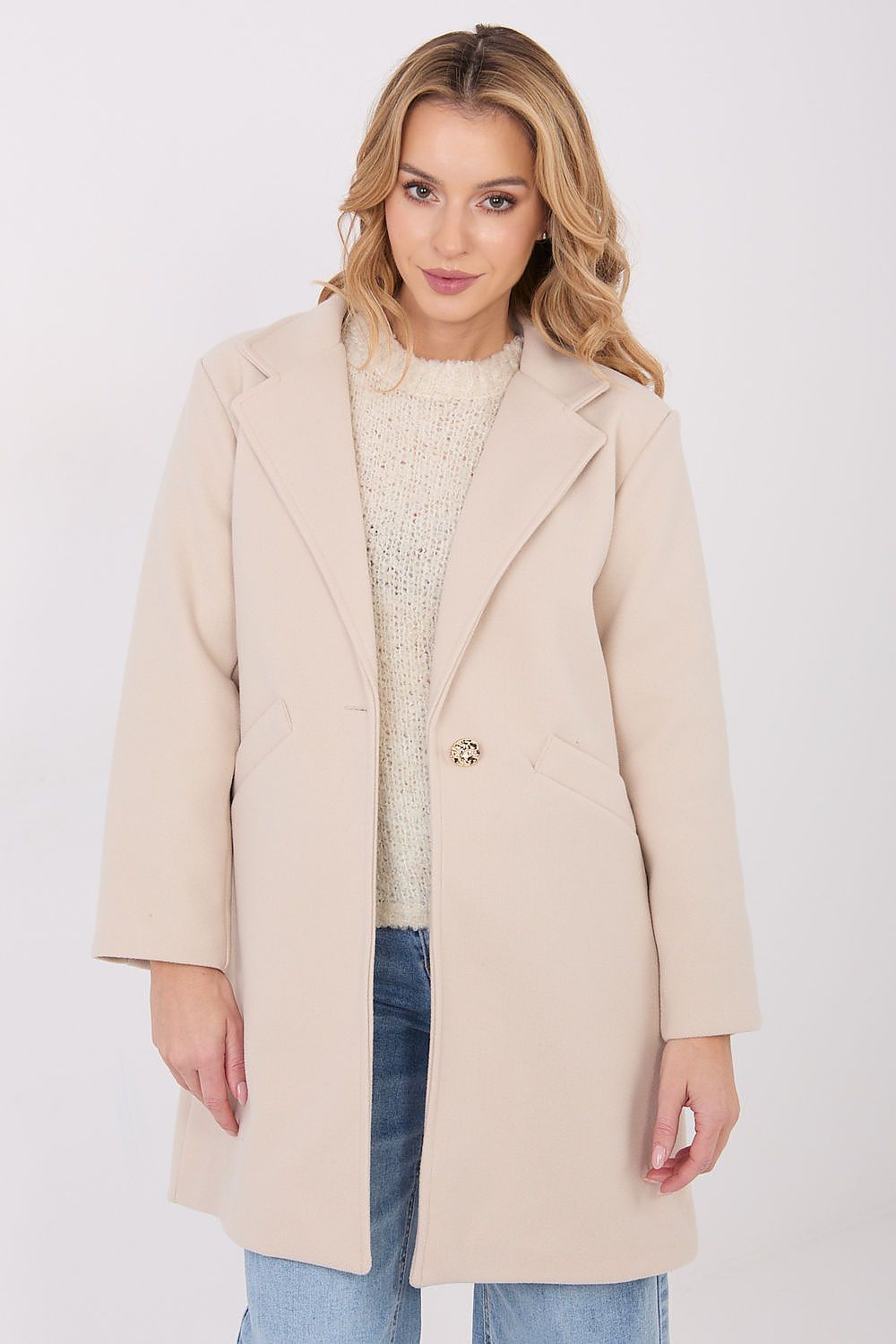  Plášť  model 222163 Italy Moda 