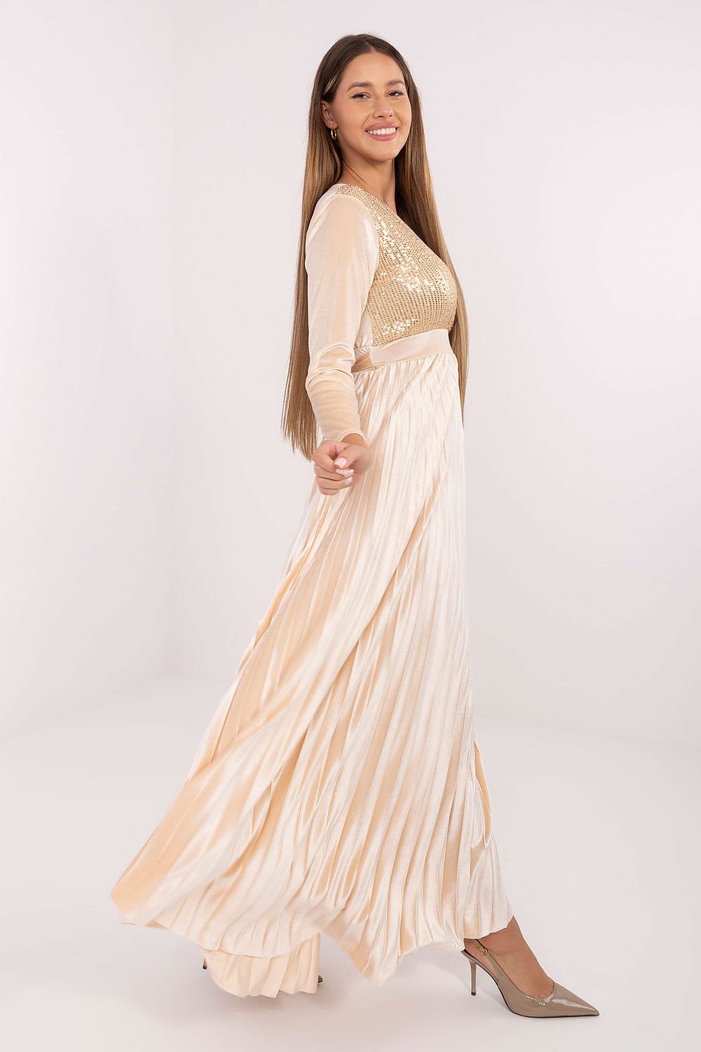  Dlouhé šaty  model 222165 Italy Moda 