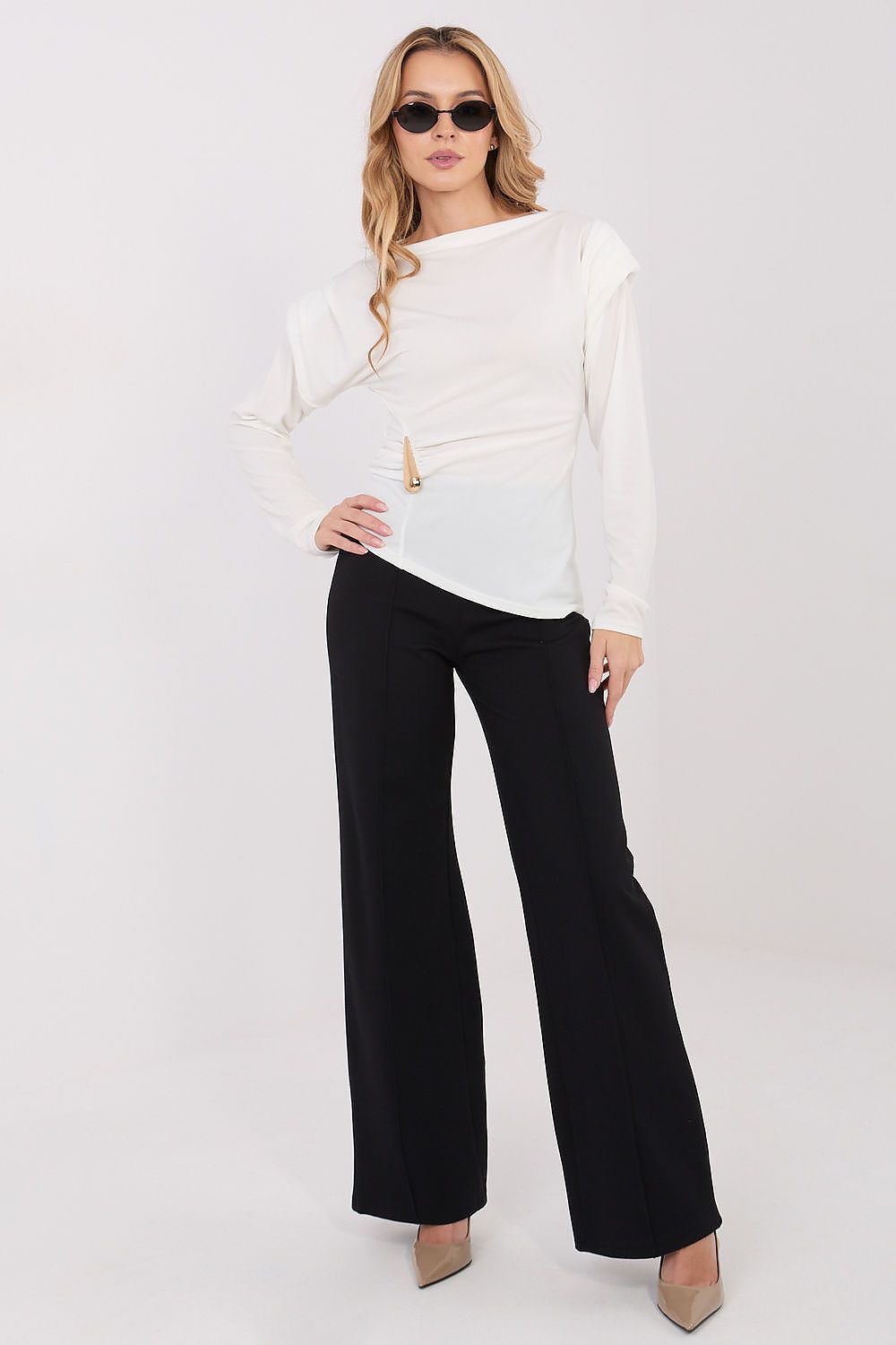  Dámské kalhoty  model 222243 Rue Paris 