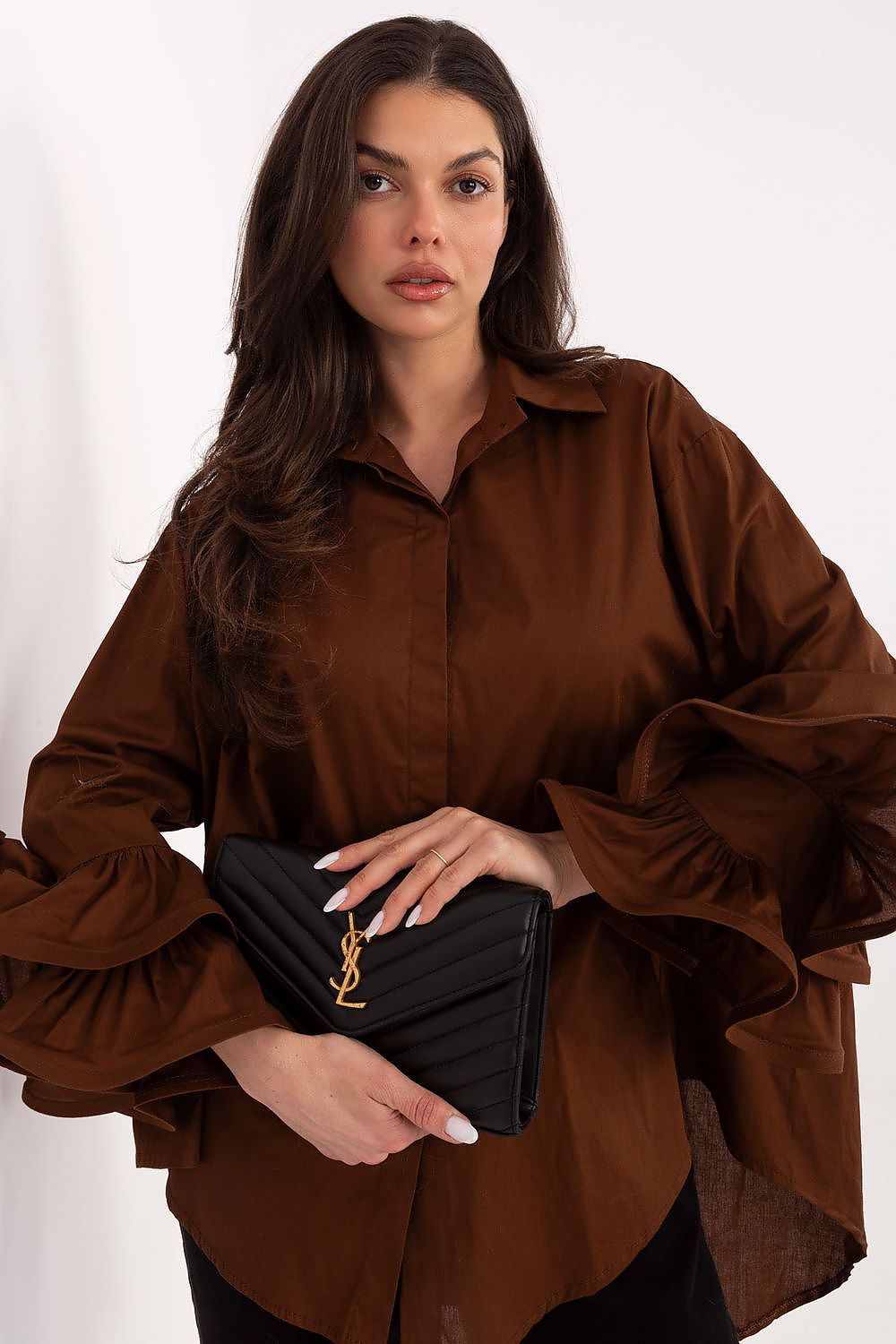  Košile s dlouhým rukávem  model 222314 Italy Moda 