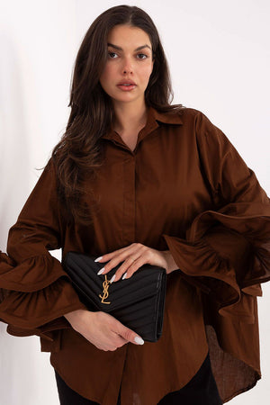  Košile s dlouhým rukávem  model 222314 Italy Moda 