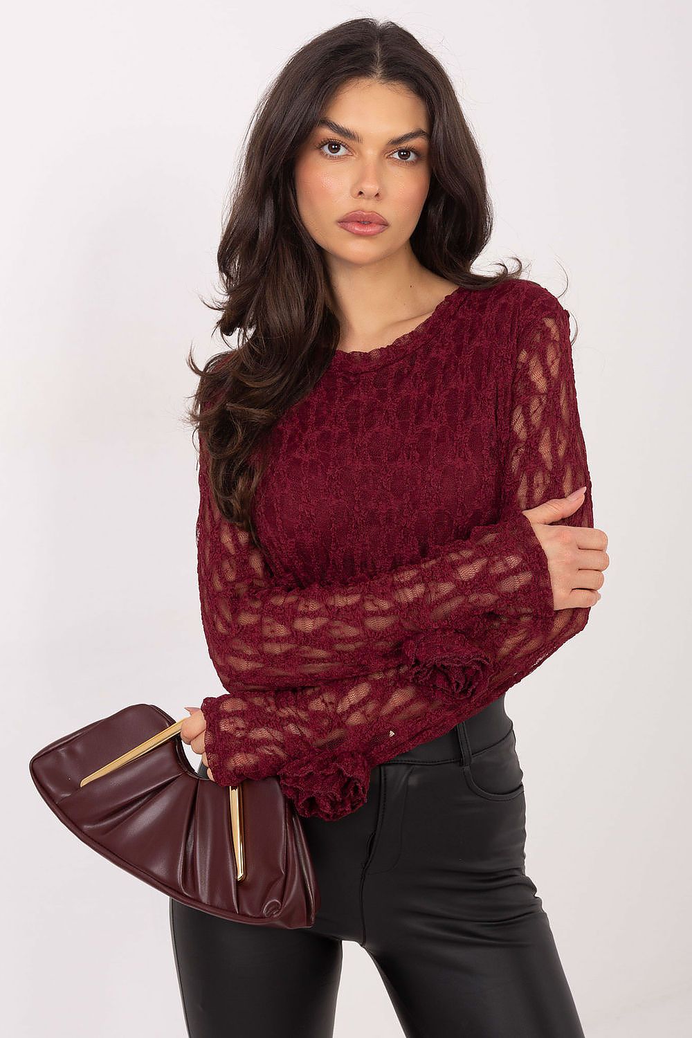  Hedvábná blůza model 222455 Italy Moda 