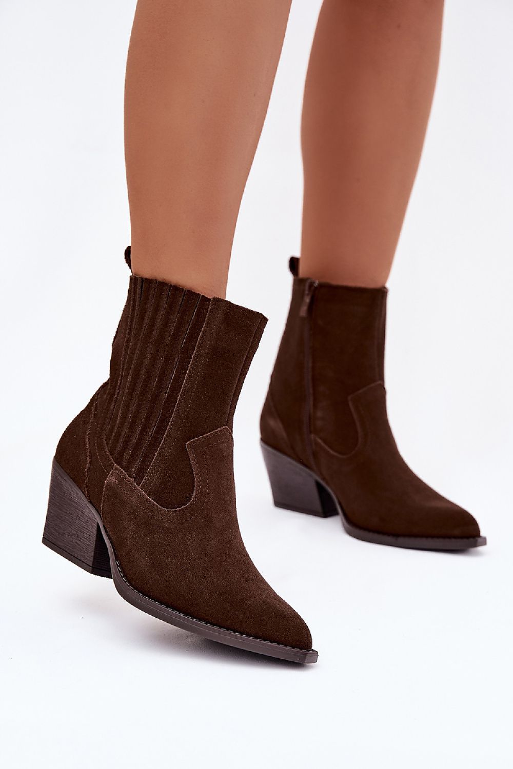  Boty na podpatku  model 222486 Step in style 