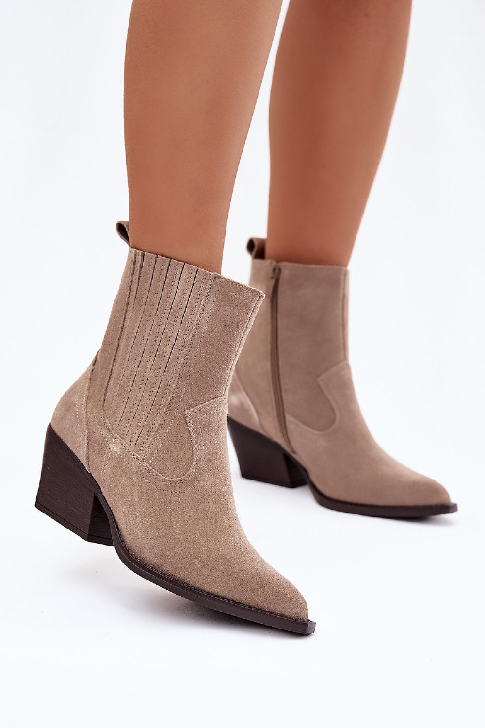  Boty na podpatku  model 222487 Step in style 