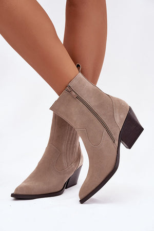  Boty na podpatku  model 222487 Step in style 