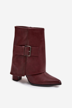  Boty na podpatku  model 222489 Step in style 