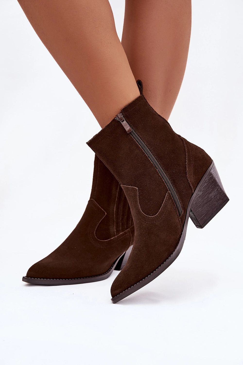  Boty na podpatku  model 222486 Step in style 