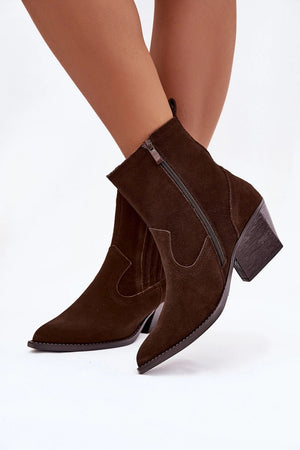  Boty na podpatku  model 222486 Step in style 