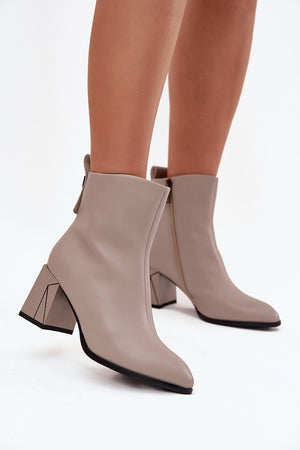  Boty na podpatku  model 222516 Step in style 