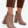  Boty na podpatku  model 222520 Step in style 