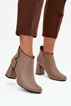  Boty na podpatku  model 222520 Step in style 