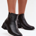  Boty na podpatku  model 222522 Step in style 