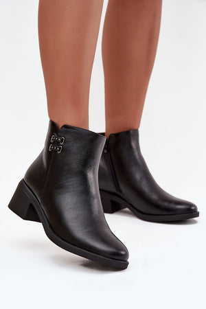  Boty na podpatku  model 222522 Step in style 