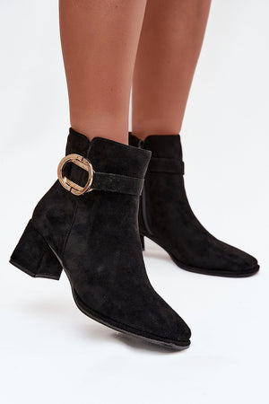  Boty na podpatku  model 222523 Step in style 