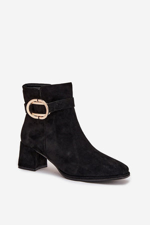  Boty na podpatku  model 222523 Step in style 