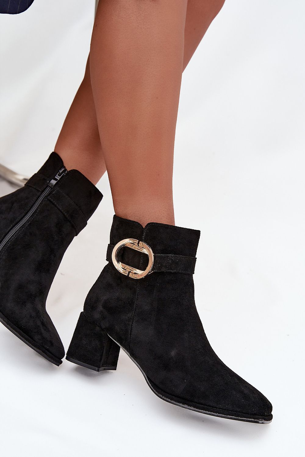  Boty na podpatku  model 222523 Step in style 