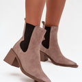  Boty na podpatku  model 222524 Step in style 