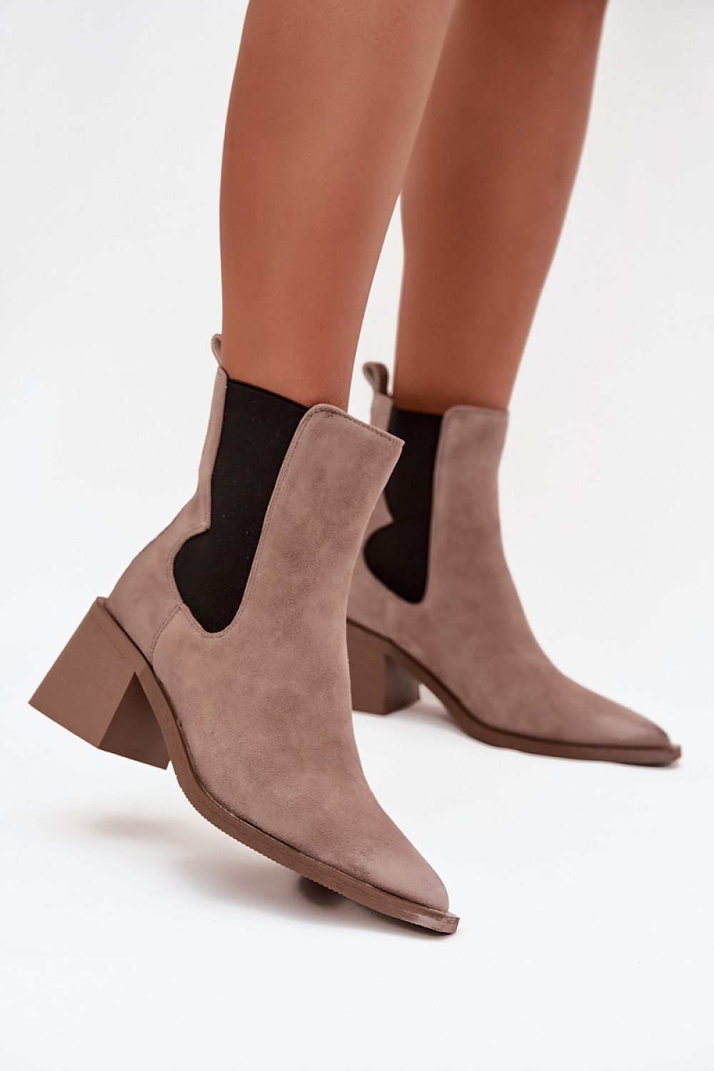  Boty na podpatku  model 222524 Step in style 