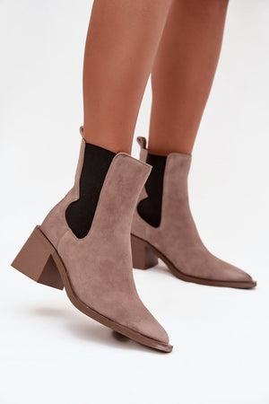  Boty na podpatku  model 222524 Step in style 