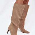  Kozačky na podpatku  model 222533 Step in style 