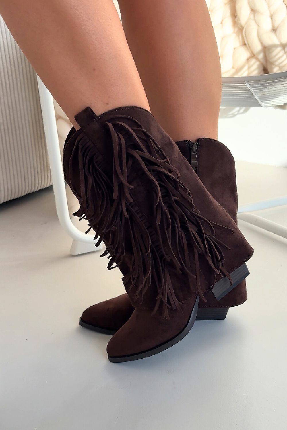  Boty na podpatku  model 222718 Step in style 