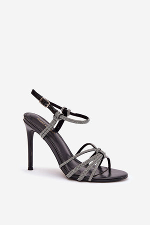  Sandály na podpatku  model 222735 Step in style 