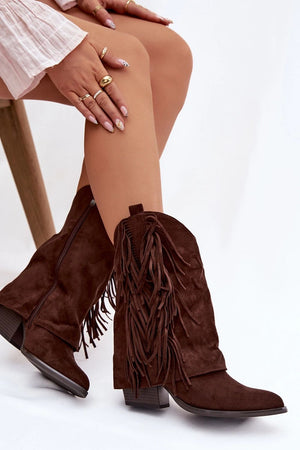  Boty na podpatku  model 222718 Step in style 
