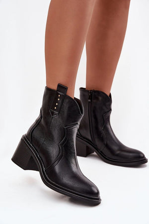 Boty na podpatku  model 222722 Step in style 