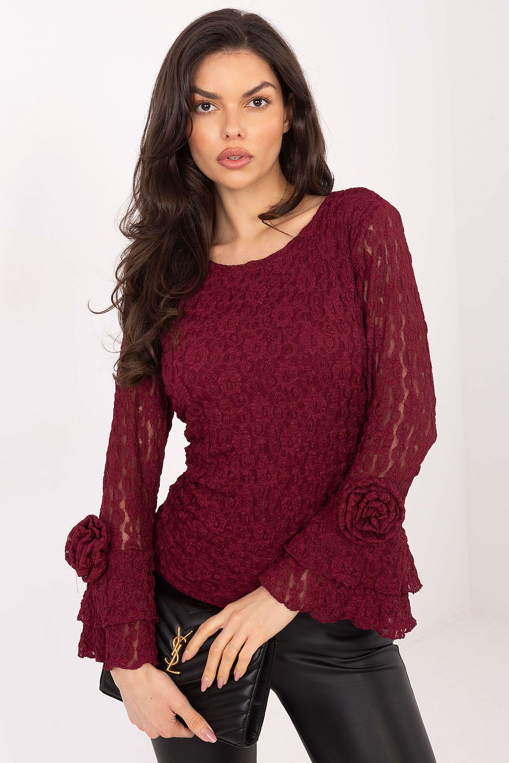  Hedvábná blůza model 222740 Italy Moda 