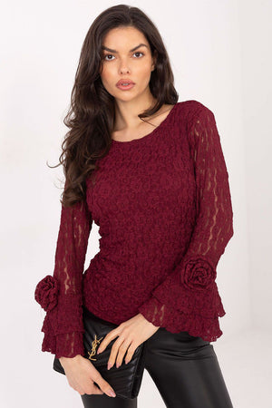  Hedvábná blůza model 222740 Italy Moda 