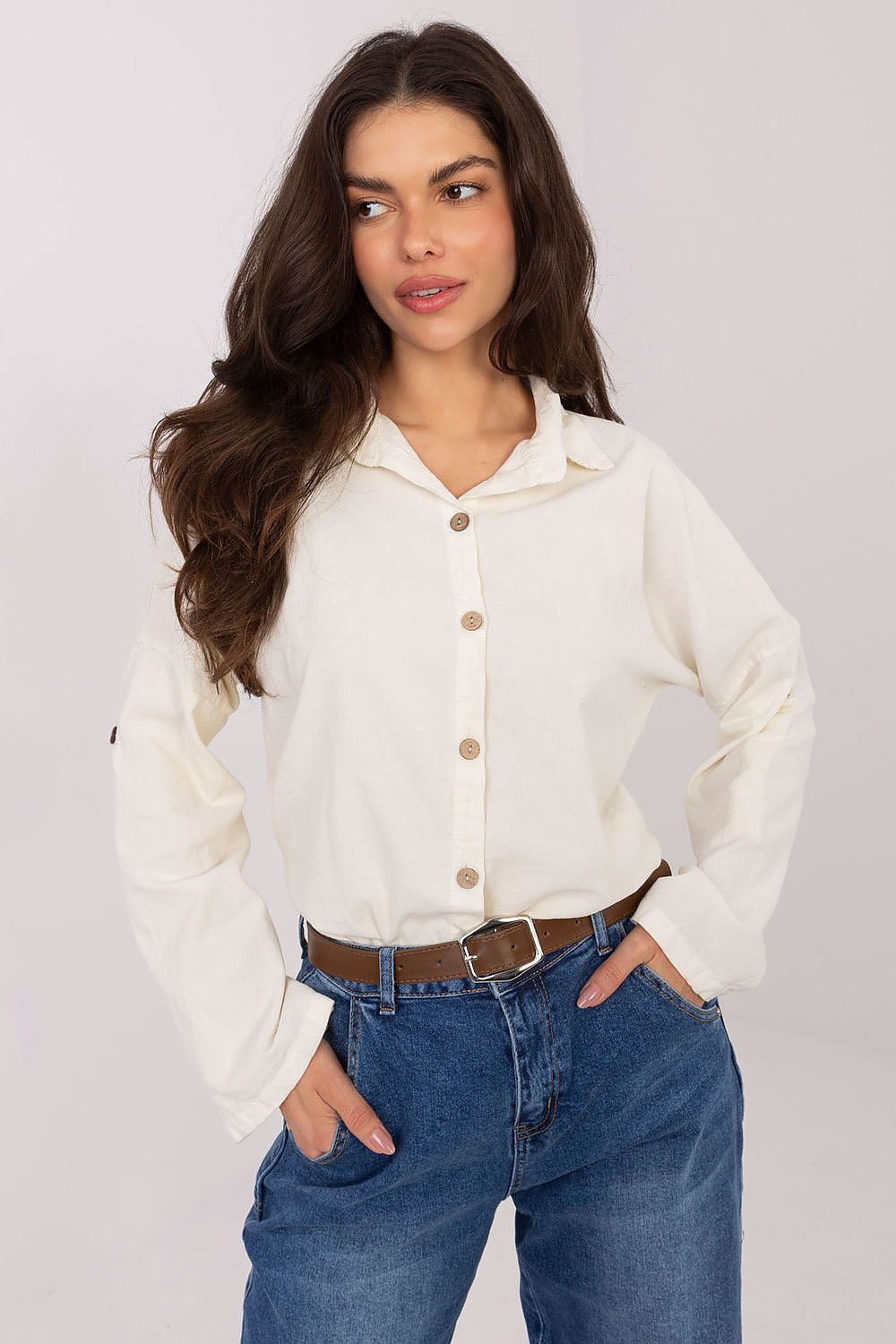  Košile s dlouhým rukávem  model 222883 Italy Moda 