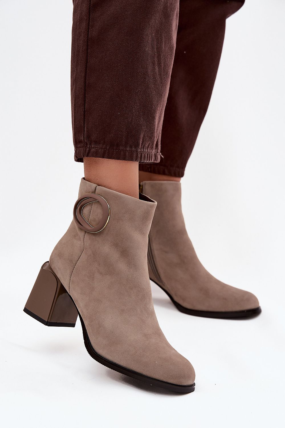  Boty na podpatku  model 222953 Step in style 