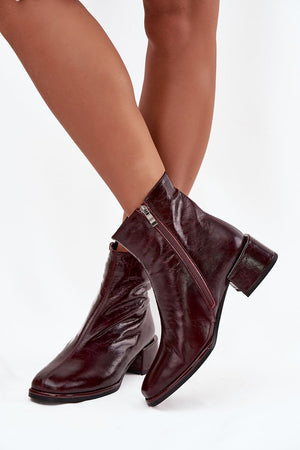  Boty na podpatku  model 222956 Step in style 
