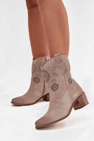  Boty na podpatku  model 222958 Step in style 