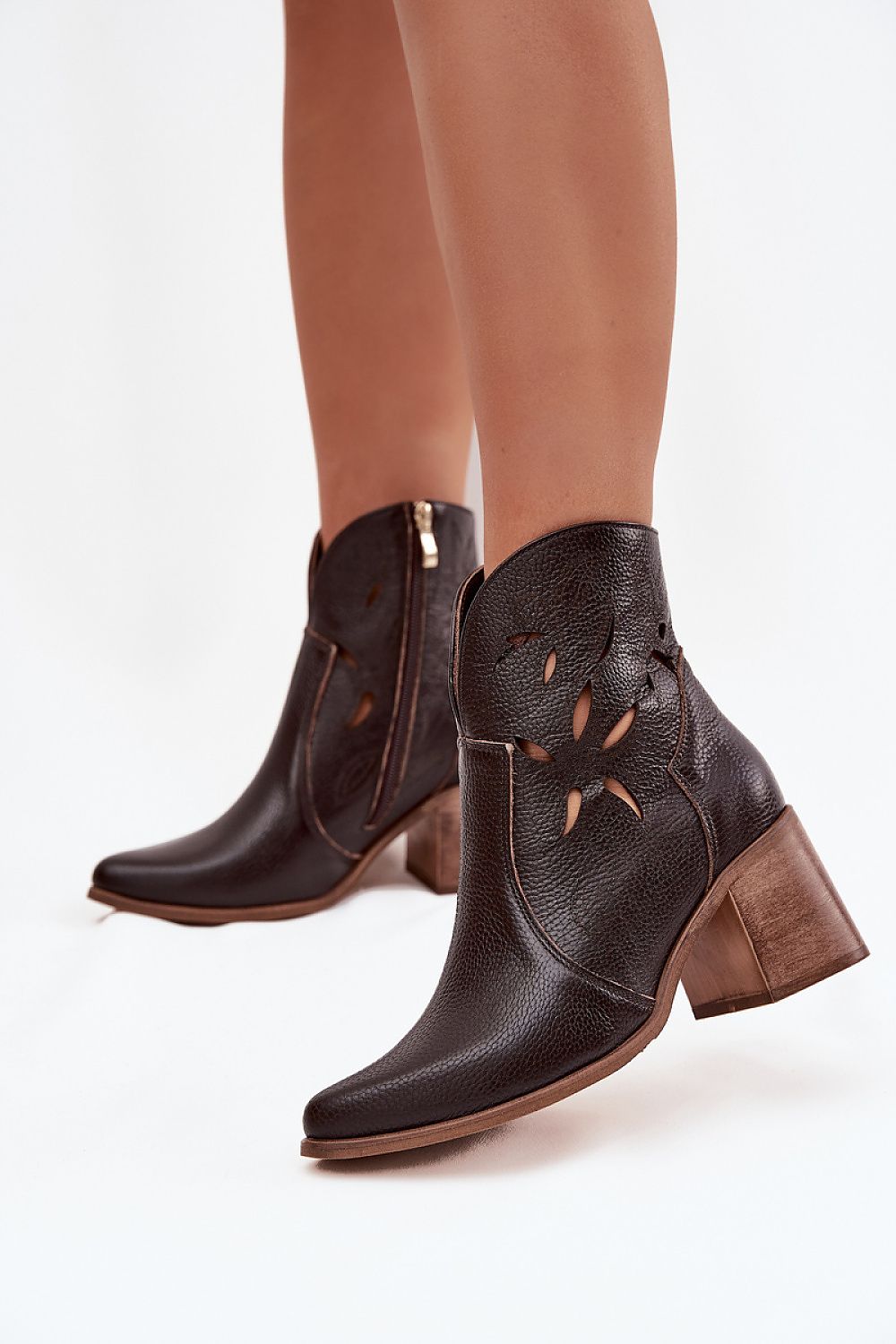  Boty na podpatku  model 222963 Step in style 