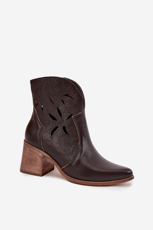  Boty na podpatku  model 222963 Step in style 