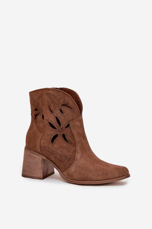  Boty na podpatku  model 222964 Step in style 