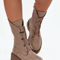  Boty na široké podrážce  model 222965 Step in style 