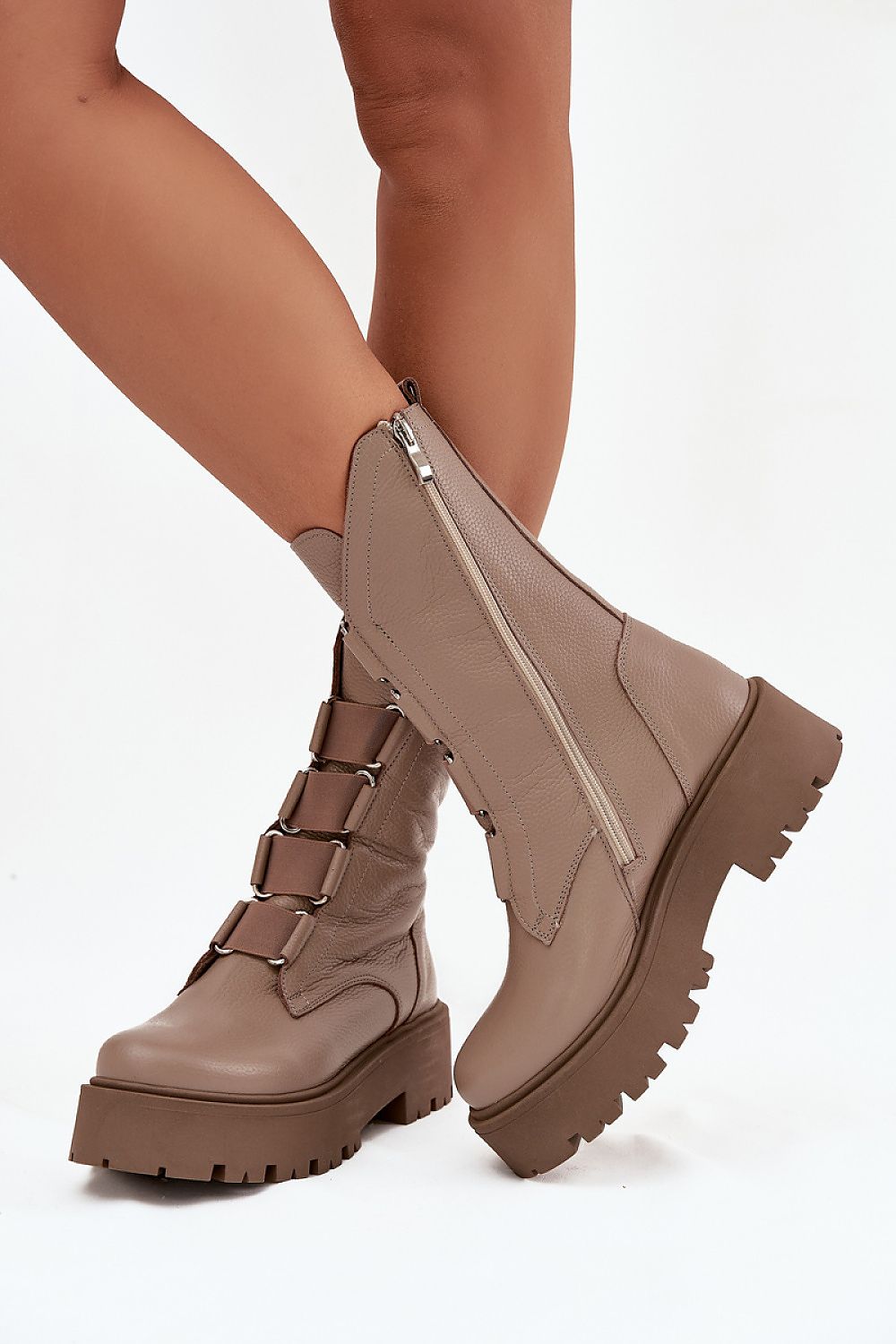  Boty na široké podrážce  model 222965 Step in style 
