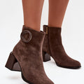 Boty na podpatku  model 222973 Step in style 