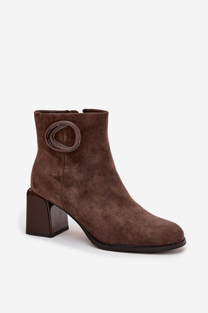  Boty na podpatku  model 222973 Step in style 