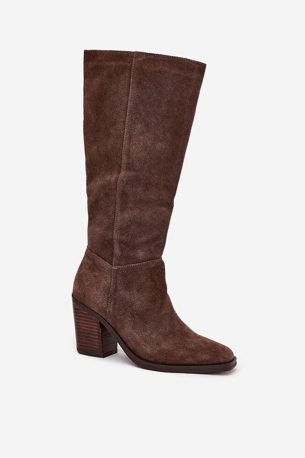  Kozačky na podpatku  model 223008 Step in style 