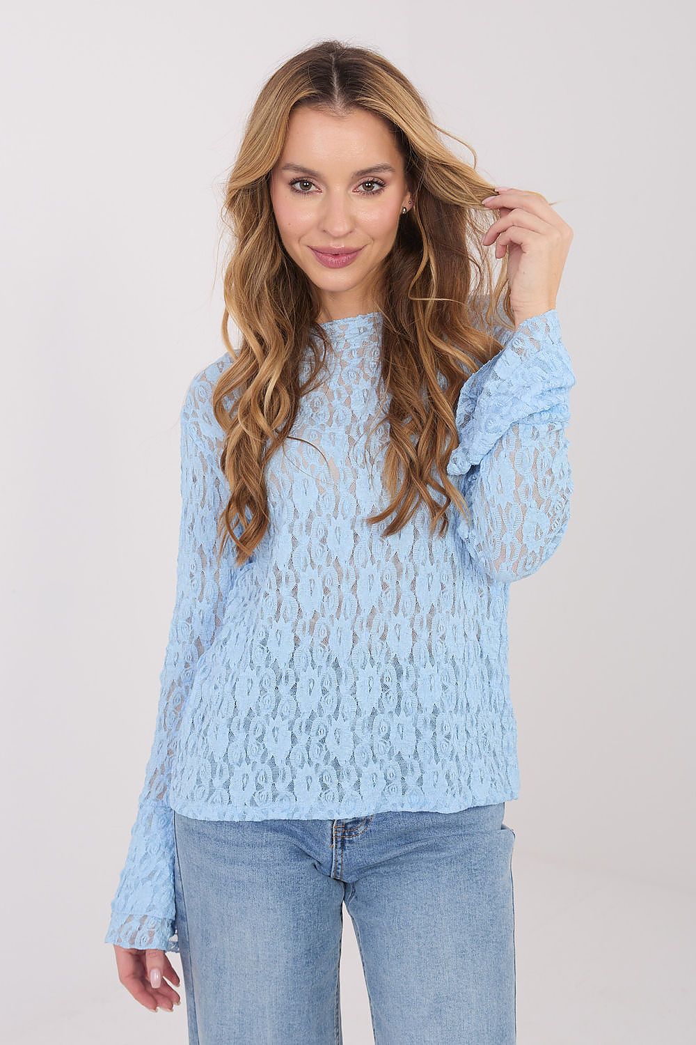  Hedvábná blůza model 223408 Italy Moda 
