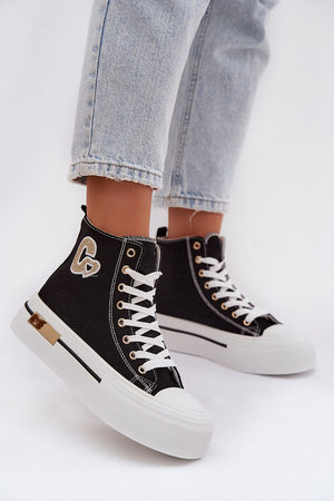  Tenisky na platformě model 223602 Step in style 