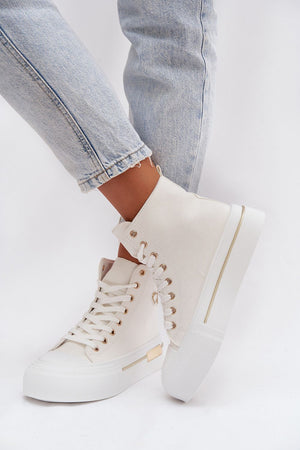  Tenisky na platformě model 223604 Step in style 